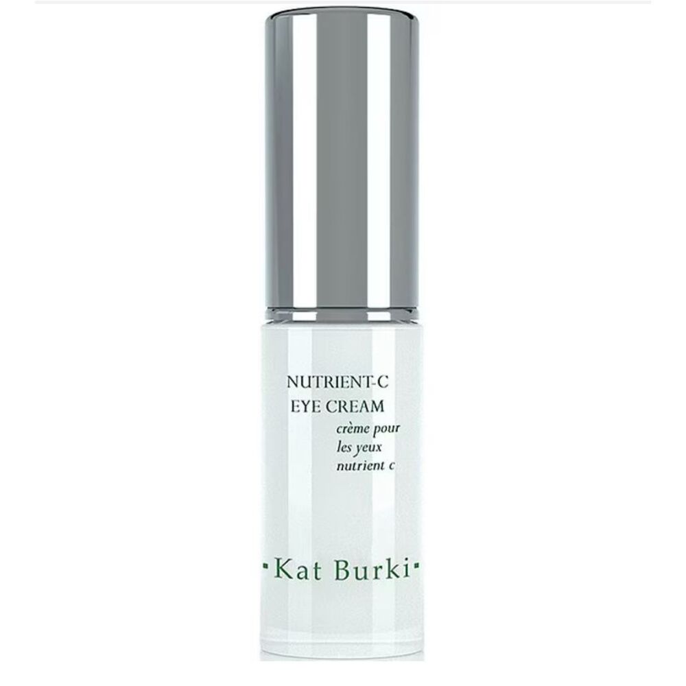 NIB Kat Burki Eye Cream with 8% Stabilized Vitamin C & Caffeine. Dark Circle Red